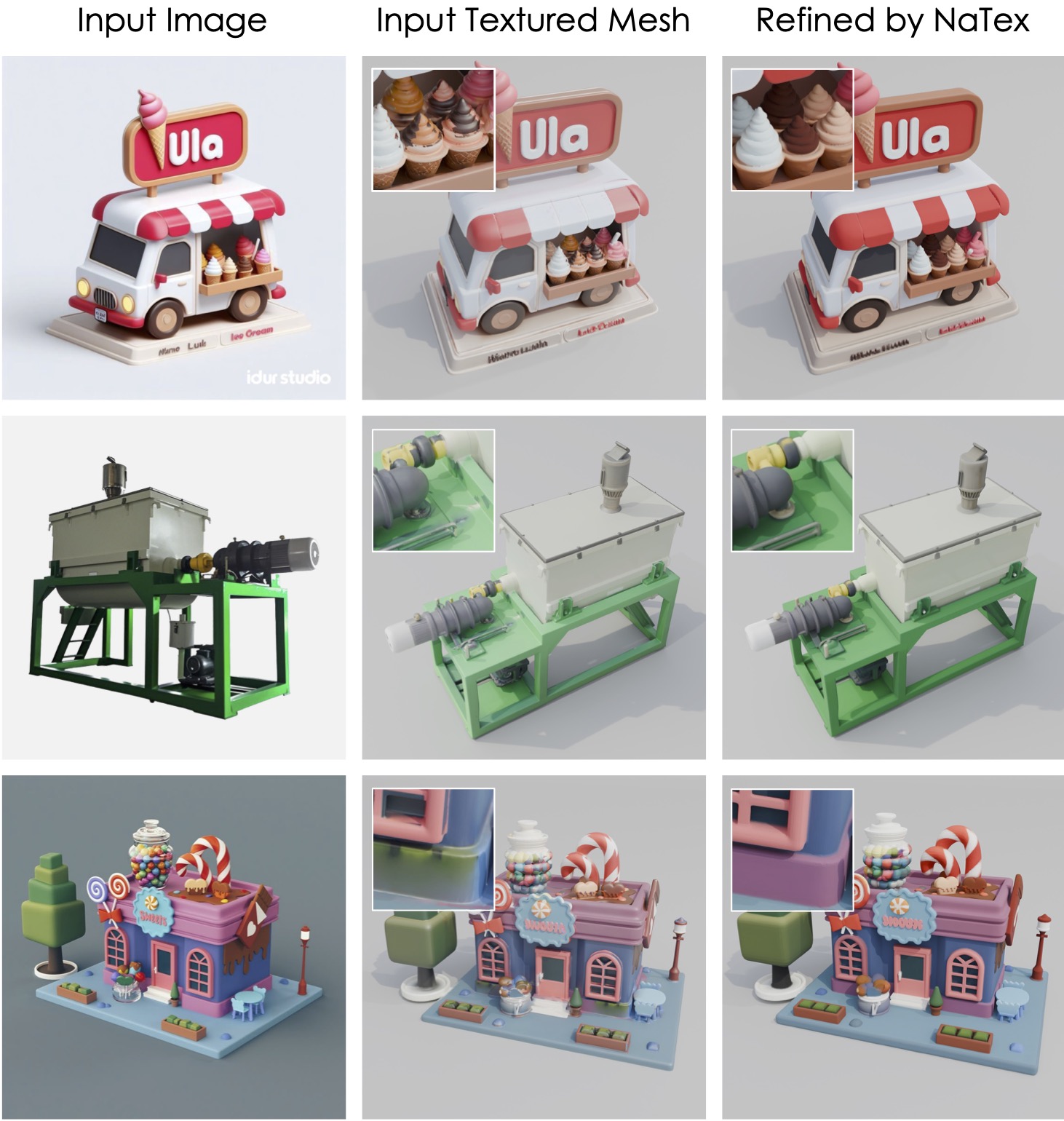 Texture Refinement Result